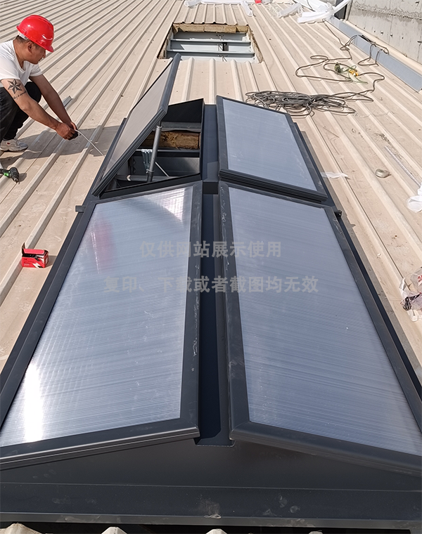 兰州王老吉生产车间泾源排烟天窗