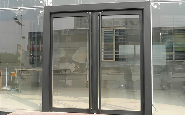 泾源玻璃地弹门