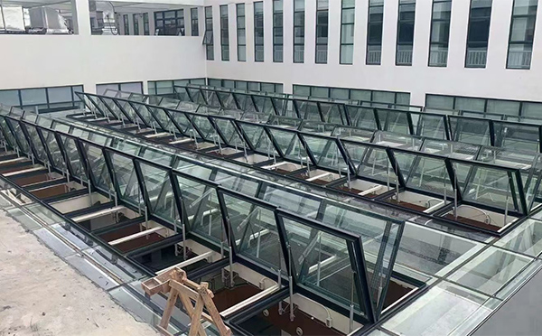 百安科技有限公司近期泾源排烟窗项目案例分享
