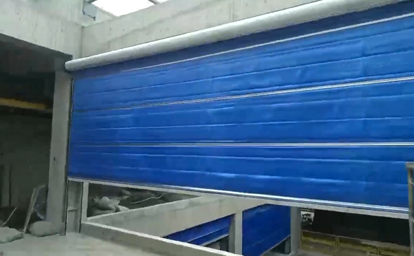 大型物流园区完成泾源防火门整体安装工程